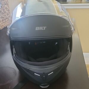 BILT Black Motorcycle Helmet